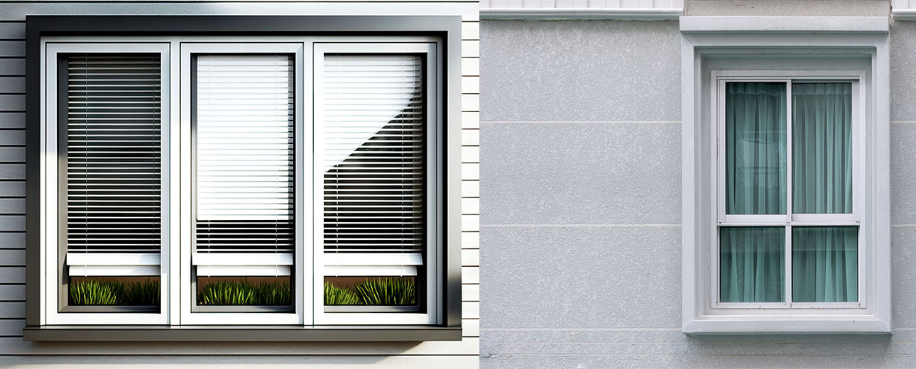 uPVC Vertical Sliding Windows